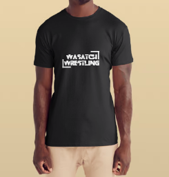 Geometric Wasatch Wrestling Tee